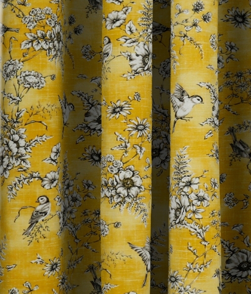FINCH TOILE  BUTTERCUP