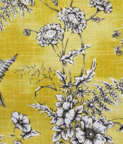 FINCH TOILE  BUTTERCUP